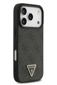 کاور GUESS مدل 4G PU Leather + Triangle Logo مناسب iPhone 17Pro