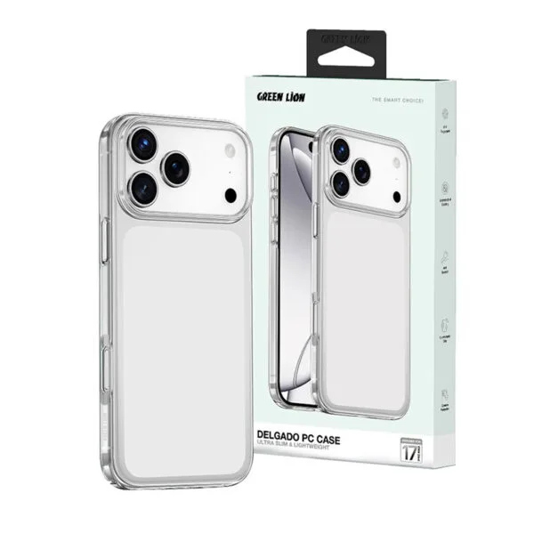 20190 کاور GREEN LiON مدل Delgado PC مناسب iPhone 17ProMax