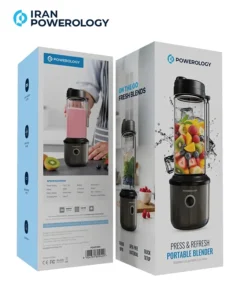 بلندر پرتابل POWEROLOGY Press & Fresh Portable Blender 450ml 2500mAh