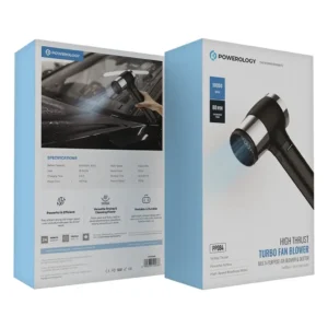 فن توربو دمنده و خشک‌کن POWEROLOGY PP084 Turbo Fan Air Duster 50000RPM 4000mAh