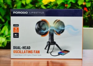 فن نوسانی دو سری Porodo Dual-Head Oscillating Fan