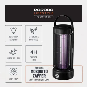 حشره‌کش برقی Porodo مدل LFST135 2000mAh