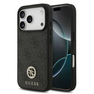 کاور KARL LAGERFEILD مدل 4G PU Leather MagSafe + Classic Logo مناسب iPhone 17Pro