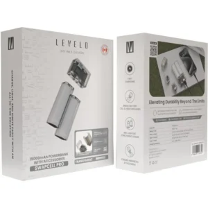 پاوربانک LEVELO مدل SwapCell PRO به‌همراه اکسسوری 15000mAh