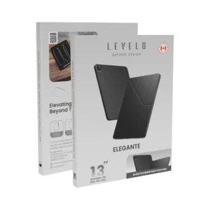 کاور LEVELO مدل Elegante Hybrid Leather مناسب iPad Pro13",2024
