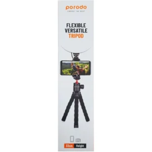 سه‌پایه منعطف Porodo Flexible Versatile Tripod 33cm