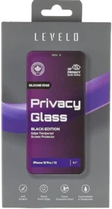 محافظ لنز دوربین LEVELO مدل Privacy Black-Edition مناسب iPhone 12/12Pro - رنگ پیش فرض, بدون گارانتی
