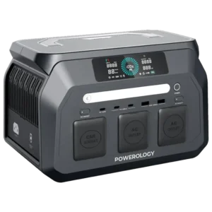 پاور استیشن پرتابل POWEROLOGY مدل Dynamic800 800W - Black, ۷ روز ضمانت تعویض کالا